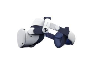 BOBOVR M2 Plus - Headgear Compatible with Meta Quest 2, Replacement for Elite Headgear, Enhanced Comfort and Reduced Facial Pressure, VR Accessory (BOBOVR M2 Plus)