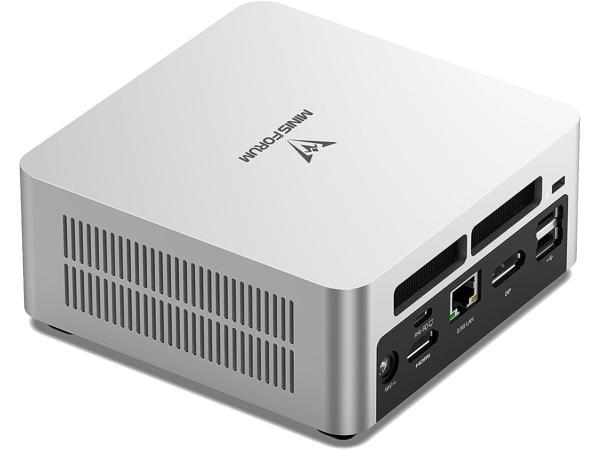 Mini PC EliteMini Windows 11 Pro HM90 AMD Ryzen 9 4900H 8 Cores 32 GB RAM  512 GB PCIe SSD Mini Desktop Computer, 2X 2.5 inch HDD Slots, with  HDMI/USB-C Video Ports