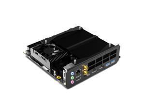 MINISFORUM BD790i X3D Motherboard AMD Ryzen 9 7945HX3D(16C/32T) Gaming Mini PC Without RAM/SSD/OS, 2xDDR5 SODIMM Slots, 2xPCIe5.0 SSD, M.2 2230 Key E Slot, HDMI+DP+USB-C Video Outputs Computer