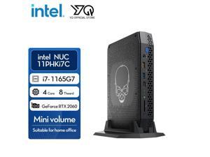 Intel nuc pc Phantom Canyon NUC11PHKi7 Gaming Mini PC, Intel Core i7-1165G7 Upto 4.7GHz, NVIDIA GeForce RTX 2060, Thunderbolt, Wi-Fi, Bluetooth, Windows 10 Pro,Including 1t SSD 32GB