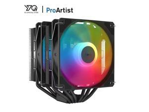 ProArtist E6 BLACK12 generation 6 heat pipe double-tower cpu air-cooled radiator supports the whole platform E6 BLACK CPU Cooling