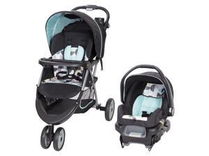 Baby Trend EZ Ride 35 Travel System Doodle Dots Includes Baby EZ Ride Stroller and Ally 35 Infant Car Seat