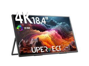 UPERFECT 18.4" 4K Portable Monitor Ultra HD Gaming Display HDMI Type C*2 Laptop Screen UHD Gaming Monitor 10Bit Adjustable Stand