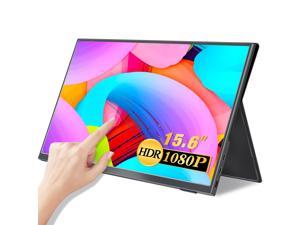 UPERFECT 156 Portable Monitor Touch Screen Ultra Slim Narrow Frame FHD 1080P HDR FreeSync IPS Second External Screen HDMI USBC Touchscreen Monitor For Laptop PC Xbox PS45 Phone