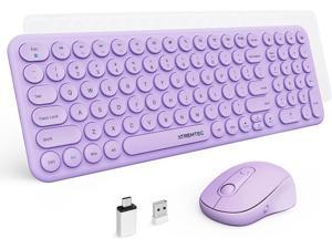 CORN Hello Kitty Pattern Ergonomic Design, Cute Exterior Waterproof Wired  Keyboard And 1200DPI Mouse Combo For Office And Game - Pink 