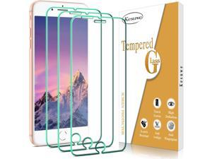 3Pack Kesuwe Screen Protector for Apple iPhone 8 Plus iPhone 7 Plus iPhone 6S Plus iPhone 6 Plus 55inch Tempered Glass 9H Hardness Case Friendly Easy to Install
