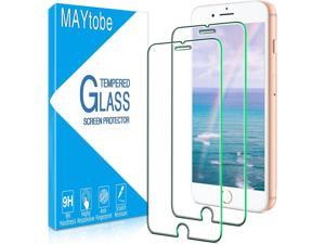 2 Pack MAYtobe Screen Protector For iPhone 8 Plus iPhone 7 Plus iPhone 6s Plus iPhone 6 Plus Tempered Glass 55Inch Case Friendly Easy to Install