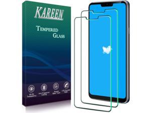 2 Pack KAREEN Screen Protector for LG G7 ThinQ Tempered Glass Anti Scratch Bubble Free Easy to Install Case Friendly