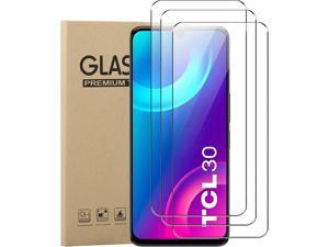 GEJEFA Screen Protector for TCL 30 5G 3 Pack Premium 9H HighSensitivity Tempered Glass Screen Protector for TCL 30 5G