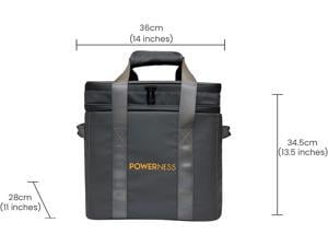 POWERNESS Power Station Carrying Case Bag for 1000...