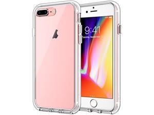 JETech Case for iPhone 8 Plus and iPhone 7 Plus 55Inch NonYellowing Shockproof Phone Bumper Cover AntiScratch Clear Back Clear
