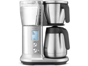 Restlrious Commercial Coffee Maker 24-Cup Drip Coffee Machine, Automatic  Pour Over Coffee Brewer with 4 Warmer Pads and 2 Glass Decanter in 1.8L  Capacity, Stainless Steel Cafetera Silver 