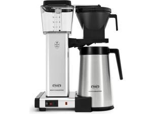 LITIFO Single Serve Coffee Maker for Ground coffee, Tea & K Cup Pod, 2-In-1  Small Coffee Machine with 6 to 14oz Reservoir, One-Button Fast Brew, Auto  Shut-off & Self Cleaning Function 