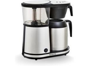 Mecity 20 Bar Espresso Machine with Milk Frother, Brushed Stainless Steel Shell, 37 fl.oz Water Reservoir, Coffee Maker for Espresso, Latte, Mocha