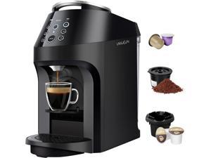 Mueller Ultimate Single Serve Coffee Maker, Personal Coffee Brewer Machine  for Single Cup Pods & Reusable Filter, 10oz Water Tank, Quick Brewing, One  Touch Operation, Compact Size,for Home,Office, RV 