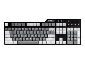 AJAZZ AK35i Three modes Connection Mechanical Game Keyboard Is Suitable For Office And Game Black Switch -Grey White