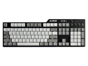 AJAZZ AK35i Three Modes Connection Mechanical Game Keyboard Is Suitable For Office And Game Brown Switch Grey/White