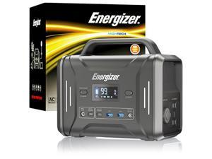 Energizer Portable Power Station 320Wh Solar Genenrator, 2×300W (Peak 600W) AC Outlets, Built-in Safe LiFePO4 Battery, 2×PD Fast Charging (60W & 100W) for Home Use/Outdoors Camping and More Emergency