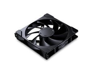 Phanteks M25-140 Gen2, Daisy Chain Unified Fan frame, 140mm PWM High Performance Cooling Fan, Black