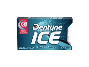 4 Packs Dentyne Ice Winter Chill Flavor Gum16 Pieces Each