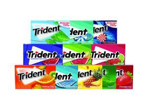 6 Packs Trident Variety Flavor Gum14 Sticks Each