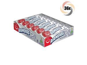 Full Box 36x Bars Airheads White Mystery Flavored Chewy Taffy Candy  55oz