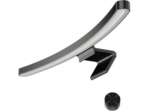 KEHIPI Curved Monitor Light Bar for Curved Monitor,Monitor Lights with Wireless Remote Control,Computer Light with Stepless Dimming,Monitor Lamp Carry 3 Modes RGB Backlight for Gaming