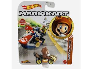 Hot Wheels Mario Kart Tanooki Mario Standard Kart