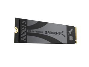 SABRENT Rocket 5 1TB Advanced Performance Internal M.2 PCIe GEN 5 14GB/s X4 NVMe SSD (SB-RKT5-1TB)