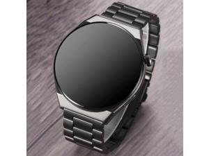 2023 New Bluetooth Call Smart Watch Men Sports Fitness Tracker Waterproof Smartwatch Large HD screen for huawei Xiaomi phonebox Color Silver Silicone Size smart watch men