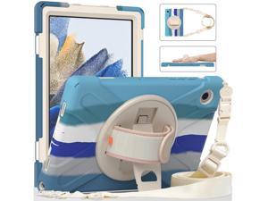 Case for Samsung Galaxy Tab A8 105 inch 2022 Case SMX200 X205 X207 Shockproof Protective Cover with Stand Pencil Holder Hand  Shoulder Strap