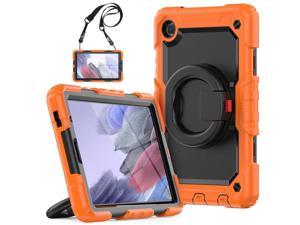 Case For Samsung Galaxy Tab A7 Lite Case 87 inch with Screen Protector and Pen Holder Shockproof Hard Protective Kids Cover for Galaxy Tab A7 Lite 2021 SMT220T225T227 with Rotatable Stand