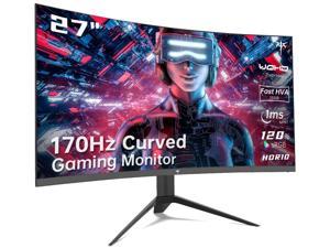 KTC 27 inch Gaming Monitor, 1440P Curved Monitor, ...