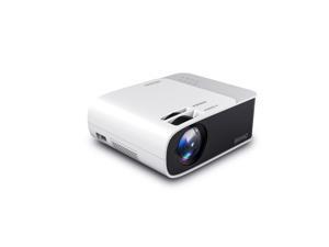 Crosstour WiFi Mini Portable Projector, HD 720P Supported Portable Video  Outdoor Movie Projector with 200'' Large Screen 