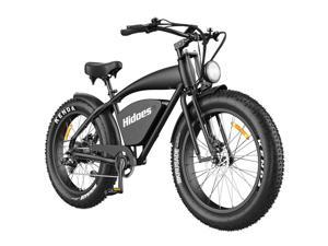 Hidoes 1200W Electric Bike for Adults26 Adult Electric Bicycles for Tall Men City Women Bike182Ah Battery E Bikes for Adult 37Mph Fat Tire Electric Bike 7Speed