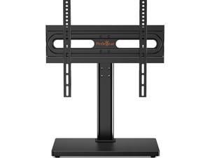 Universal TV Stand Base Table Top TV Mount Stand for Most 3260 inch Flat or Curved TVs up to 88 lbs Height Adjustable TV Replacement Stand with Wood Base Max VESA 400x400mm PGTVS24