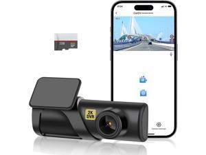 galphi Dash Cam 2K WiFi 1440P Car Camera, Dash Camera for Cars, Front  Dashcam for Cars with Super Night Vision, WDR, Loop Recording, G