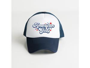 American Girl Retro Stars  Foam Trucker Hat