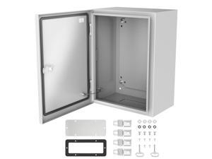 Tocretoare Outdoor Electrical Enclosure Box - 16x16x8 Inch, NEMA 4X IP66 Waterproof Steel Junction Box - View #11