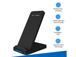 Qi Wireless Fast Charger Charging Stand Dock For Samsung Galaxy iPhone Mobile
