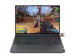 Lenovo Legion 5 Pro 16 Gaming Laptop 16 WQXGA IPS 165Hz 500 nits 100 sRGB AMD OctaCore Ryzen 7 6800H Beats i711800H 32GB RAM 1TB SSD GeForce RTX 3060 6GB USBC Backlit Win11  HDMI Cable