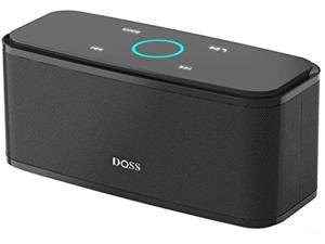 DOSS SoundBox Pro Bluetooth Speaker Black Bundle SoundBox Touch Bluetooth Speaker Black