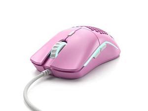Glorious Gaming Mouse  Model O Minus 58g UltraLight Honeycomb Mouse Limited Edition Matte Pink  USB Gaming Mouse