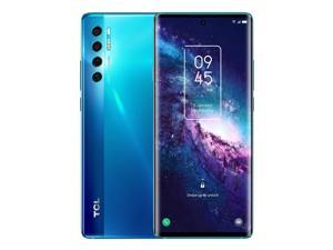 TCL 20 Pro 5G Unlocked Smartphone with 667 AMOLED FHD Display 48MP OIS Quad Camera 6GB256GB 4500mAh Battery US 5G Verizon Cellphone Marine Blue Does not Support ATT 5G