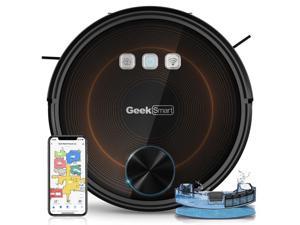 Geek Smart L8 Robot Vacuum Cleaner and Mop LDS Navigation WiFi Connected APP Selective Room Cleaning