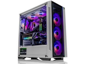 VRLA Tech Gaming PC Desktop RTX 3080 Ti AMD Ryzen 9 7900X 32GB 5200 DDR5 1TB NVMe 850W PSU Windows  White