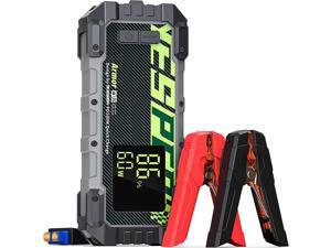 YESPER 3000A Car Jump Starter with PreHeat Tech 20000mAh Portable Jump Starter for 12V up to 100L Gas80L Diesel