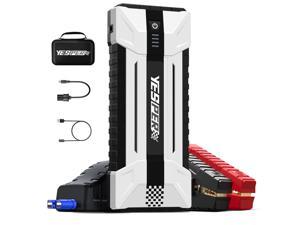 YESPER Jump Starter Protable 2160A Booster Pack Jump Box for 12V Car Up to 90L Gas70L Diesel Engine Power Bank 16000mAh PD 15W Fast Charge  DC 15V Port