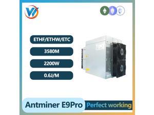 Bitmain Antminer E9 Pro 3580Mhs 2200W ETC Asic Miner 06JM