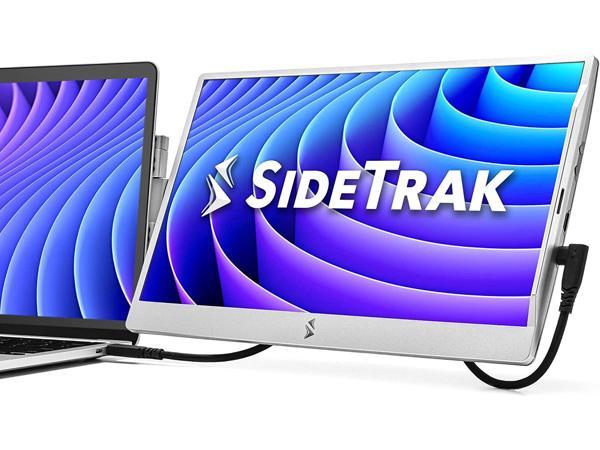  SideTrak Solo 17.3” Touchscreen Portable Full HD LED Monitor,  Laptop Dual Screen Computer Extender with Large Display Cover, for PC,  Gaming & Chrome, HDR Enabled, Powered by USB-C or HDMI 